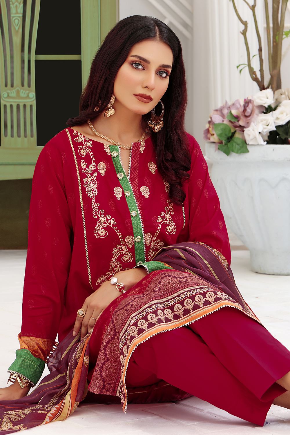 Khas Dilara Emb Lawn`23 KC#1414