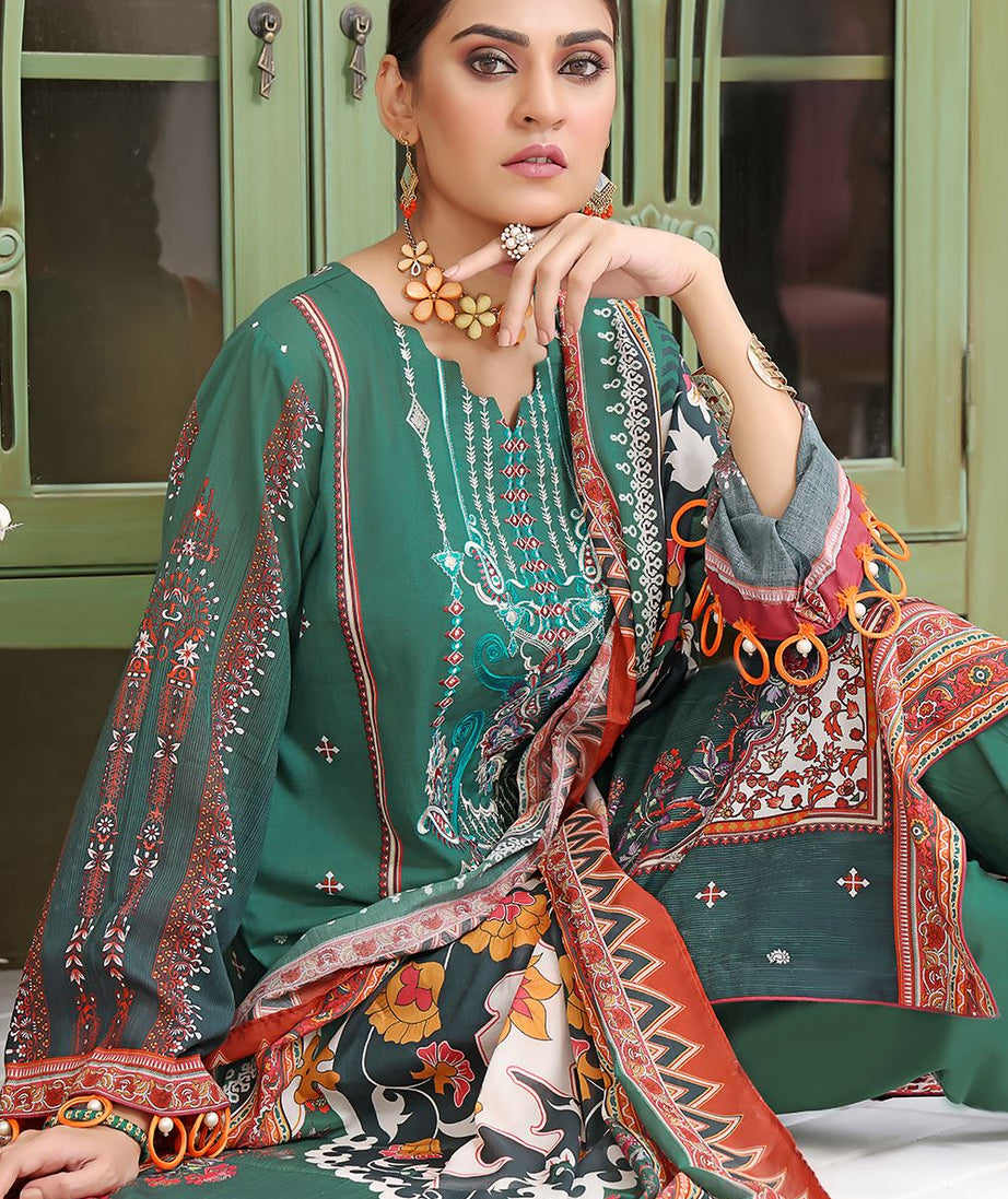 Khas Dilara Emb Lawn`23 KC#1431
