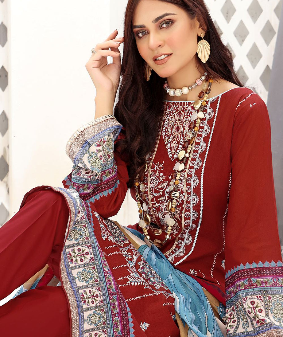 Khas Dilara Emb Lawn`23 KC#1432