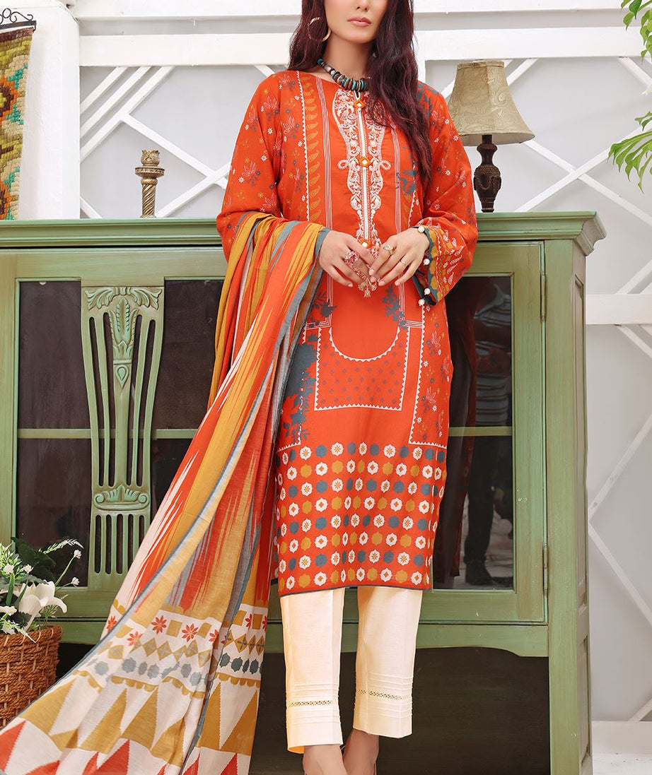 Khas Dilara Emb Lawn`23 KC#1436