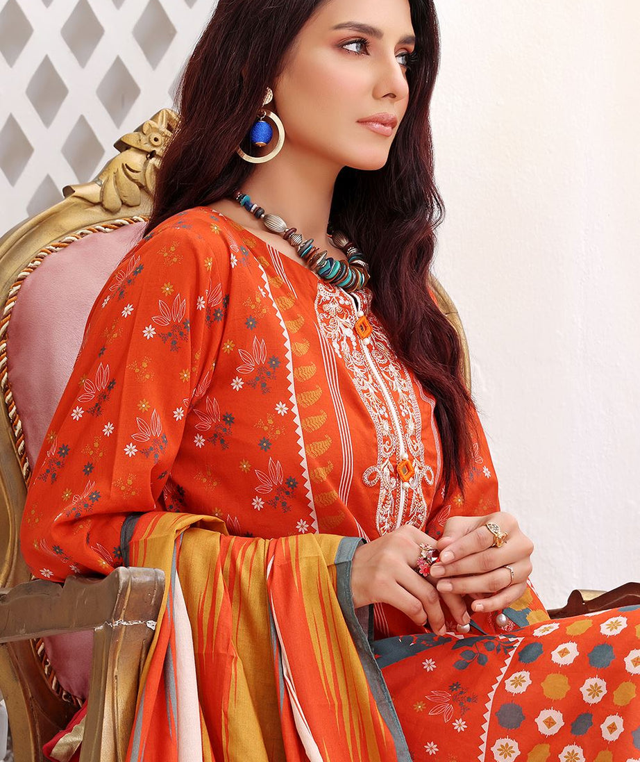 Khas Dilara Emb Lawn`23 KC#1436