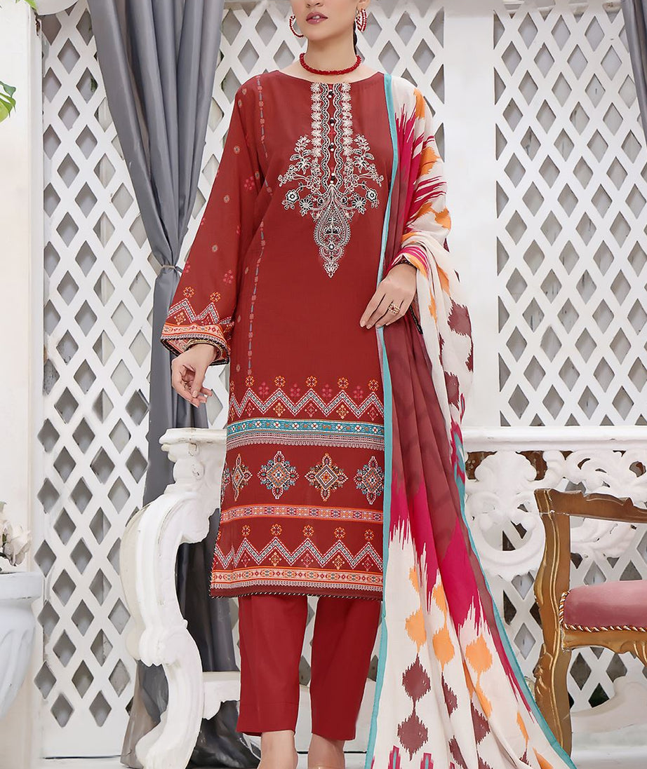 Khas Dilara Emb Lawn`23 KC#1437