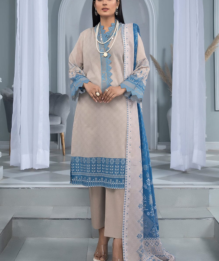 Khas Aizal Print Lawn`23 KLA#1691