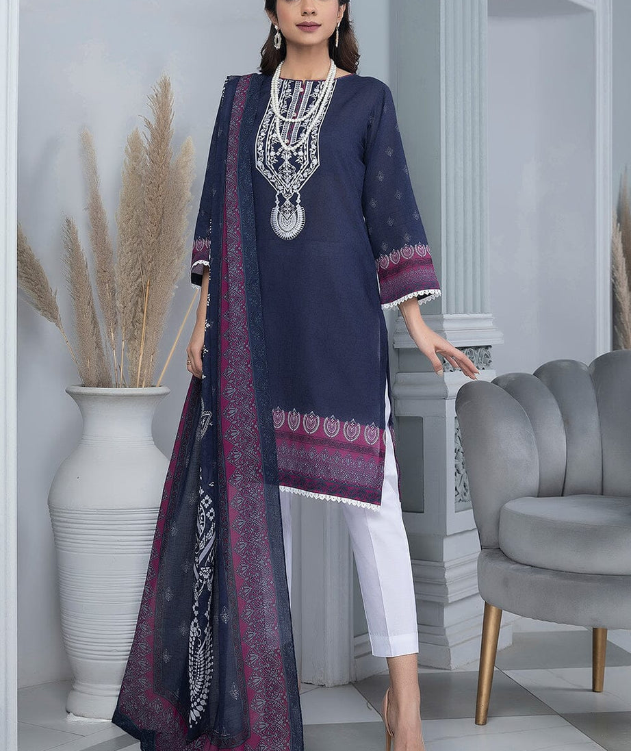 Khas Aizal Print Lawn`23 KLA#1694