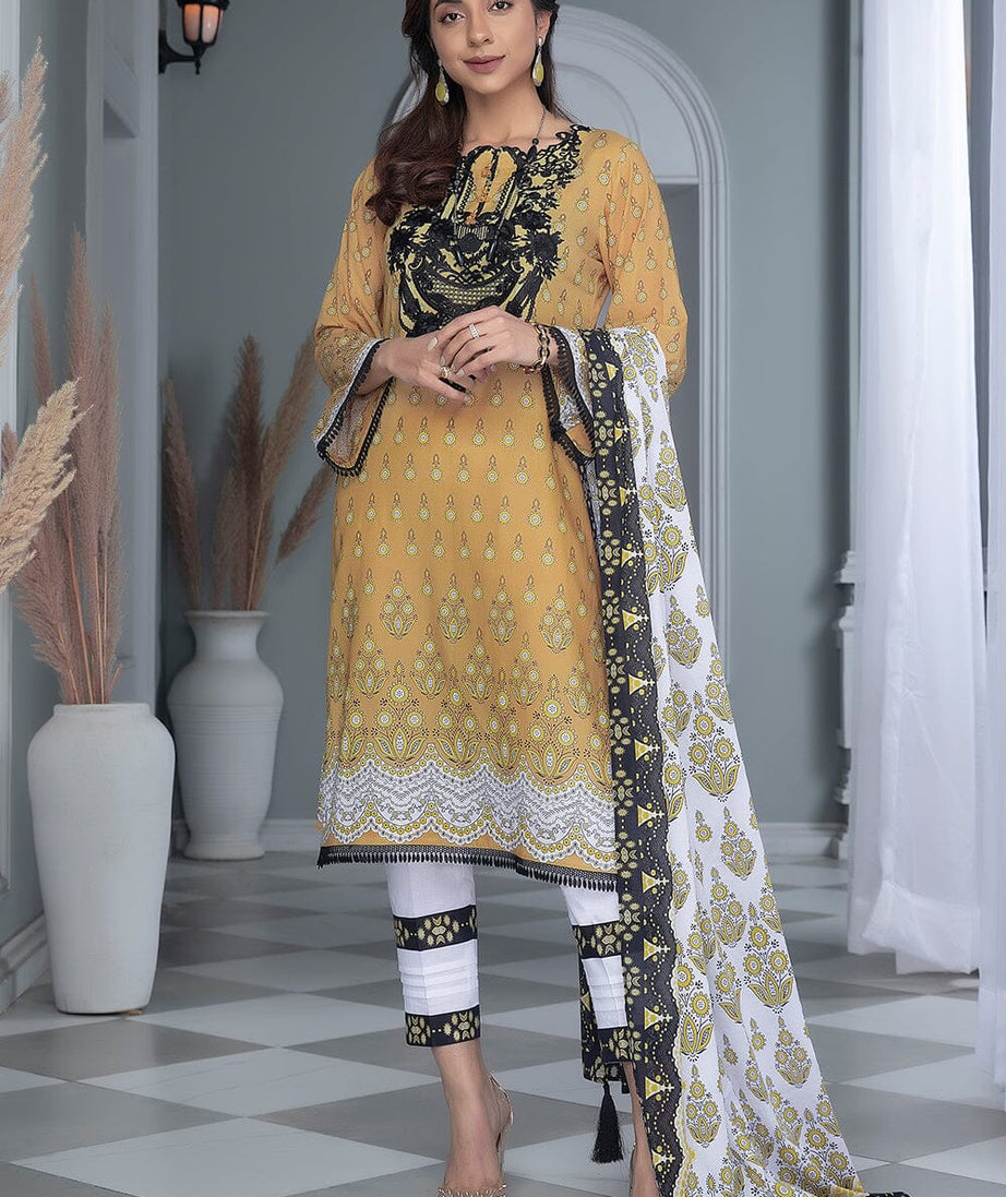 Khas Aizal Print Lawn`23 KLA#1695