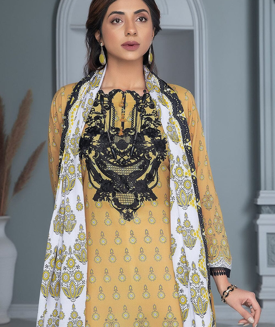 Khas Aizal Print Lawn`23 KLA#1695