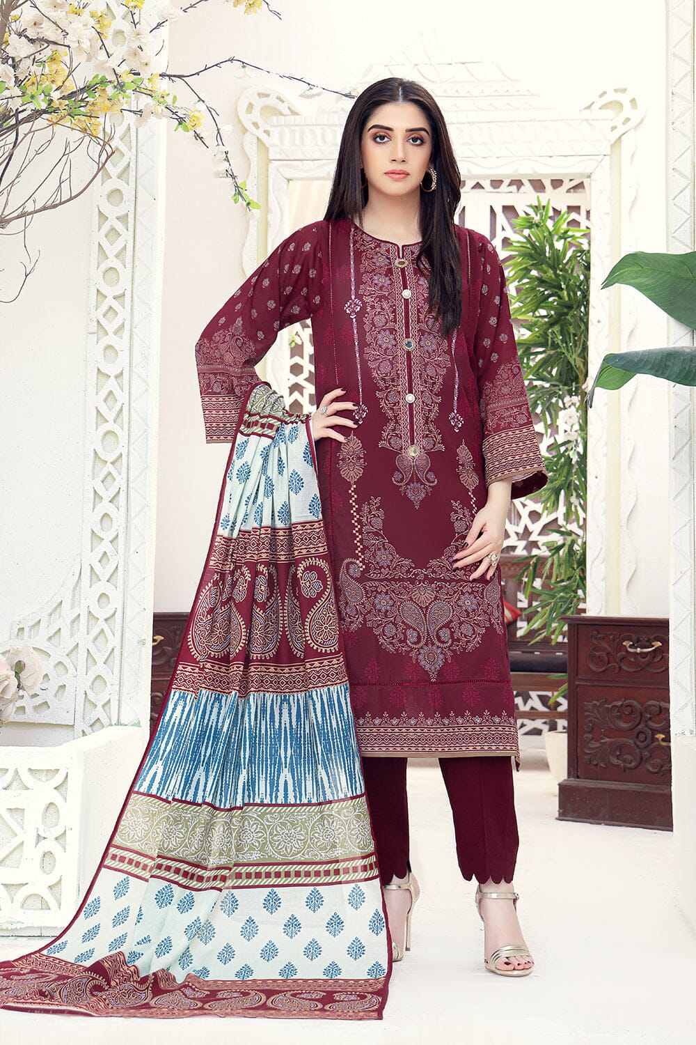 Khas Parishay Print Lawn`23 KLA#1653
