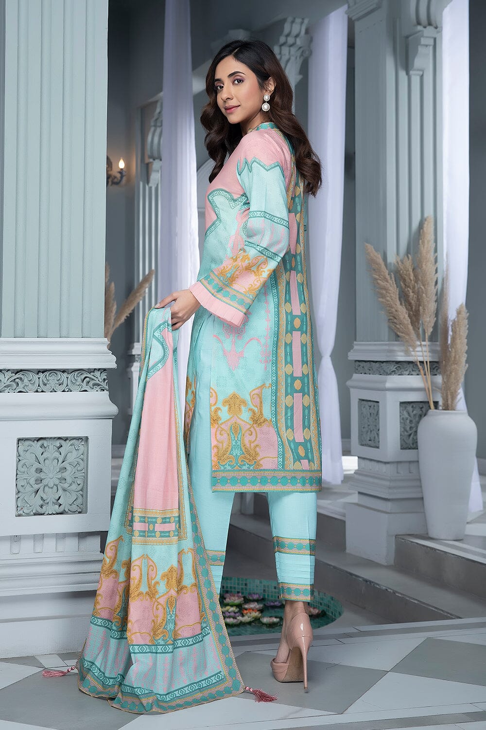 Khas Aizal Print Lawn`23 KLA#1659