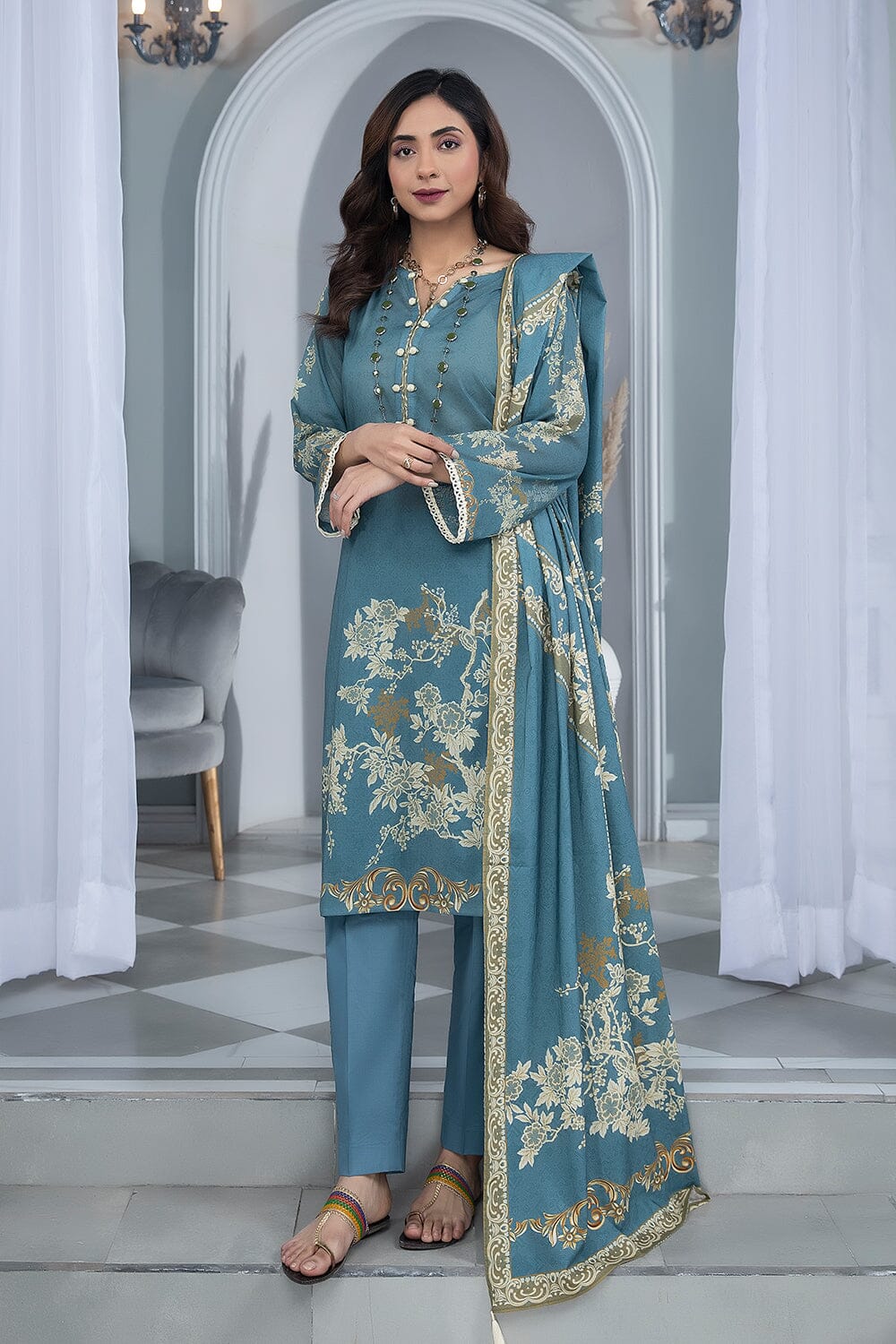 Khas Aizal Print Lawn`23 KLA#1662