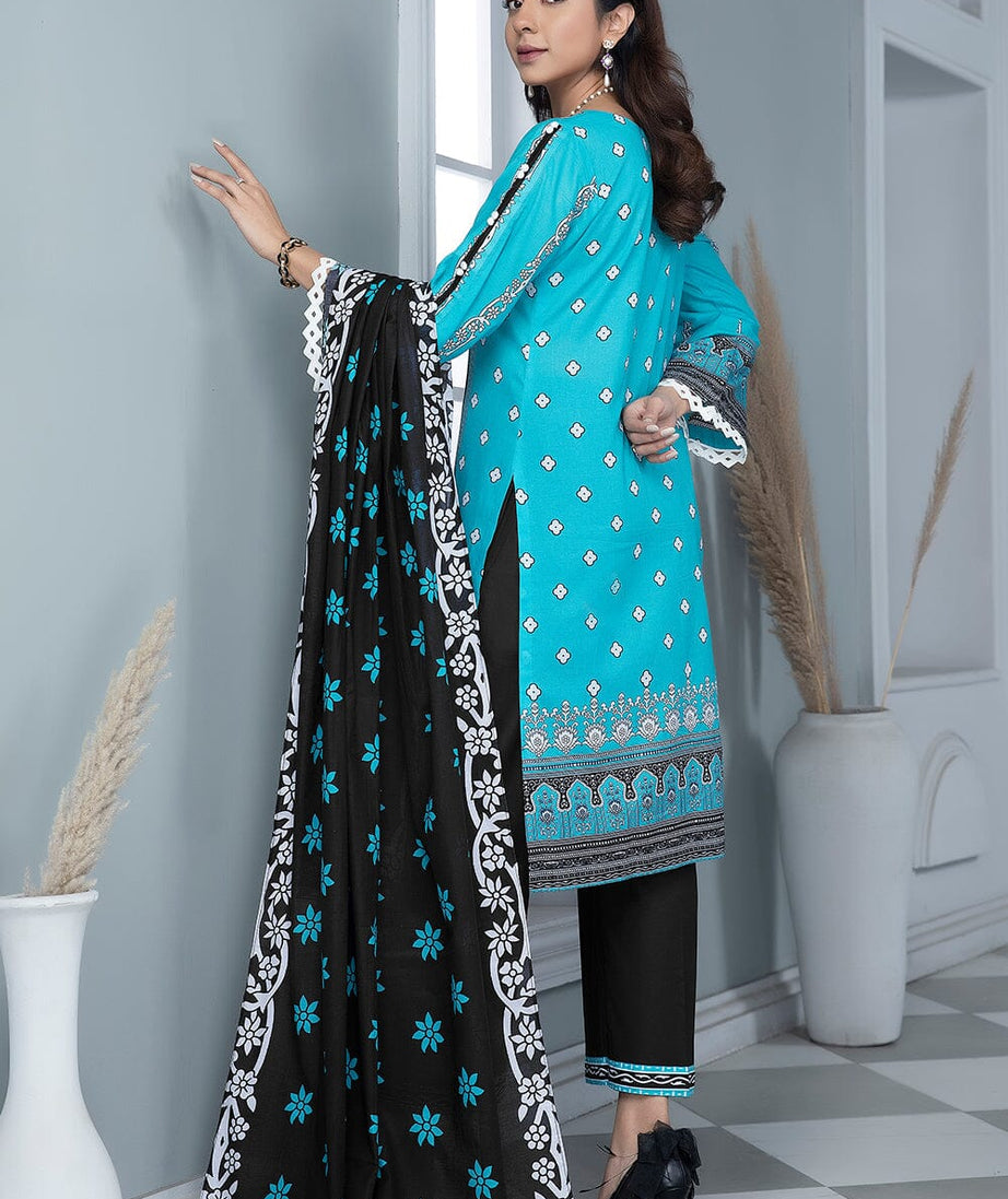 Khas Aizal Print Lawn`23 KLA#1667