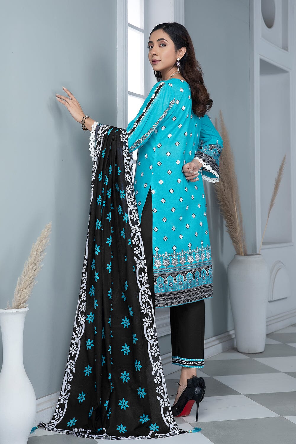 Khas Aizal Print Lawn`23 KLA#1667