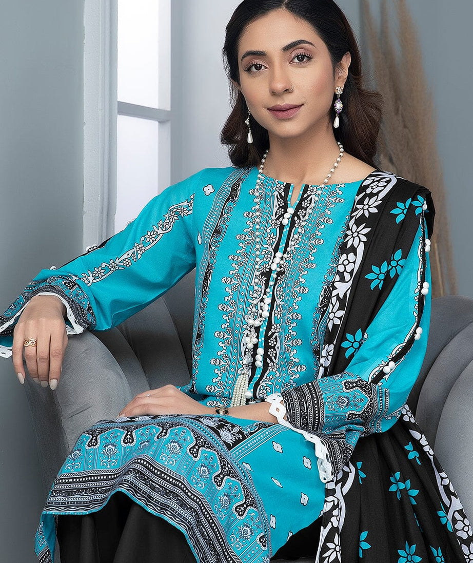 Khas Aizal Print Lawn`23 KLA#1667