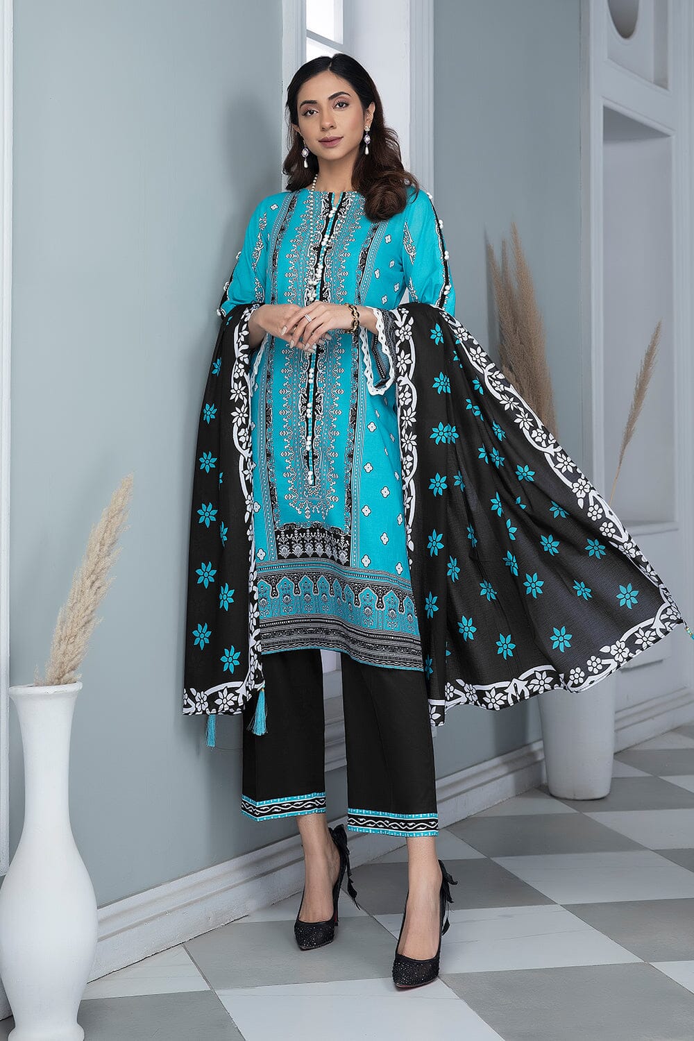 Khas Aizal Print Lawn`23 KLA#1667