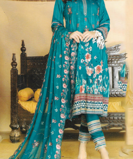 Laiba Exc/Digital Emb Viscose'22 Vol-83 D#4