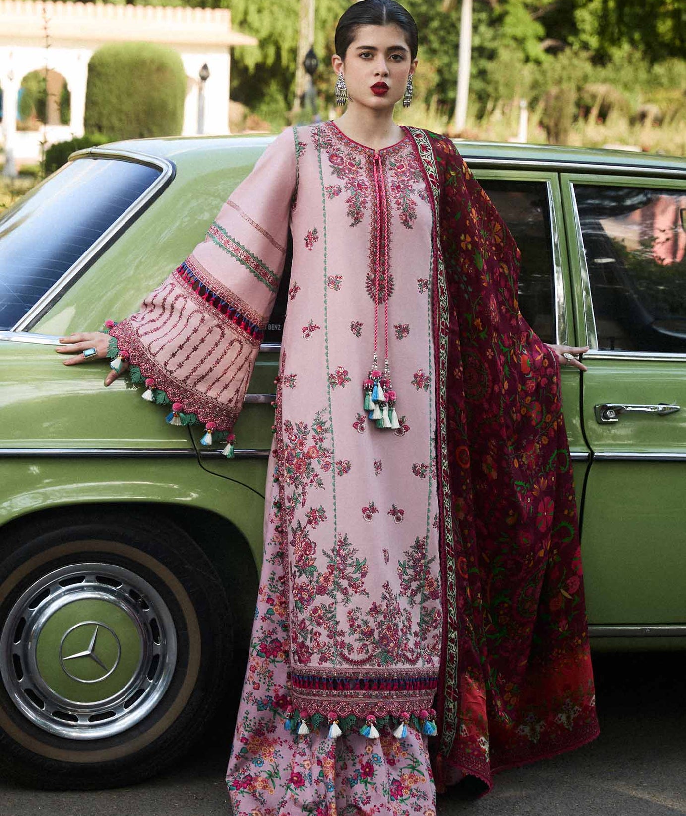 Hussain Rehar S/S Lawn`24 (Sakura) D#491