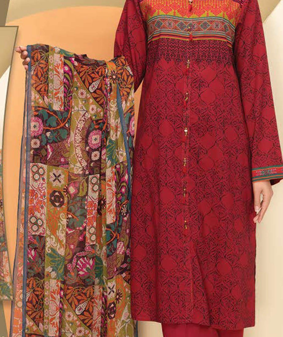 LimeLight Unstitched Summer`21 D#1103-A (Maroon)