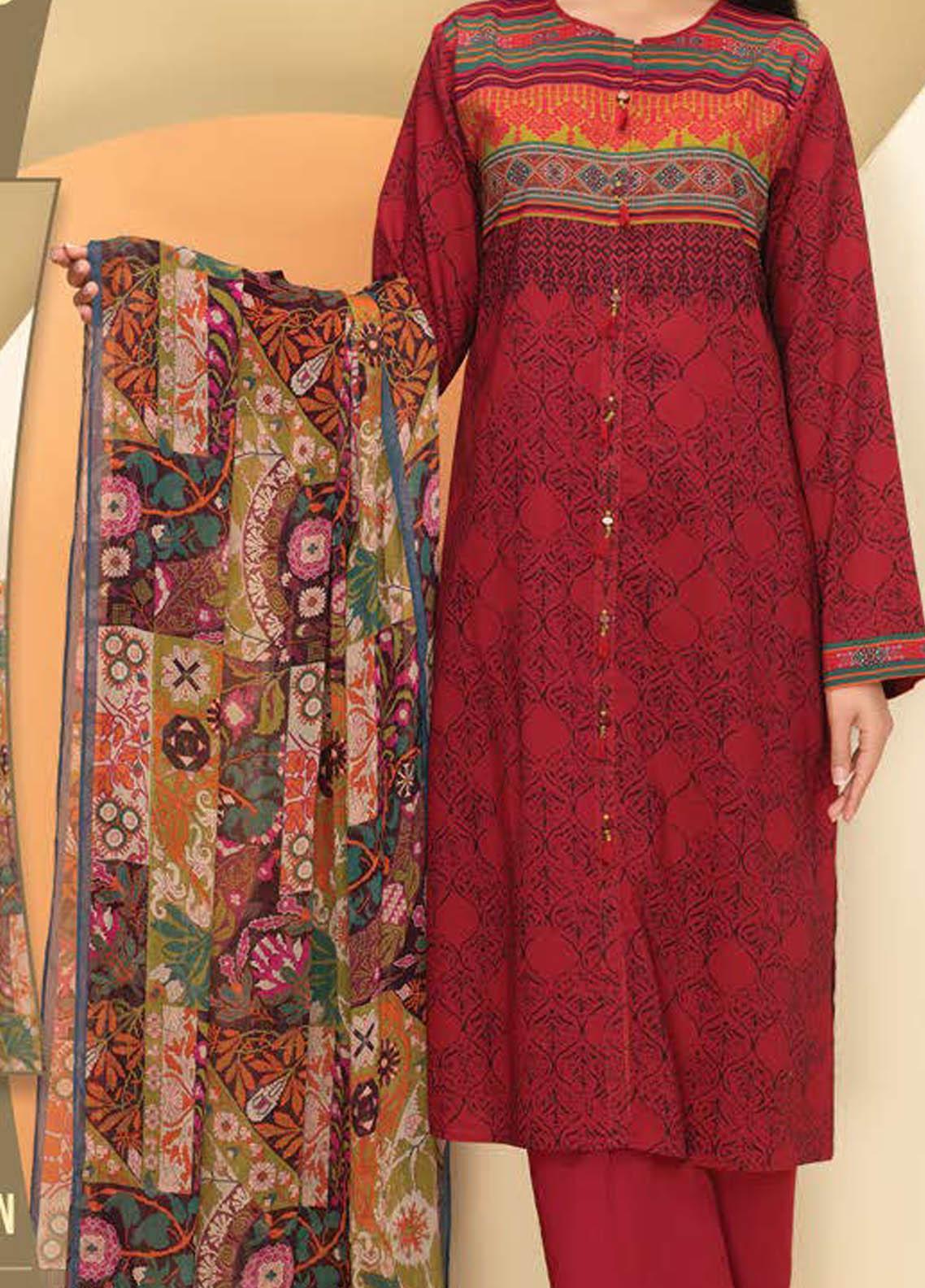 LimeLight Unstitched Summer`21 D#1103-A (Maroon)