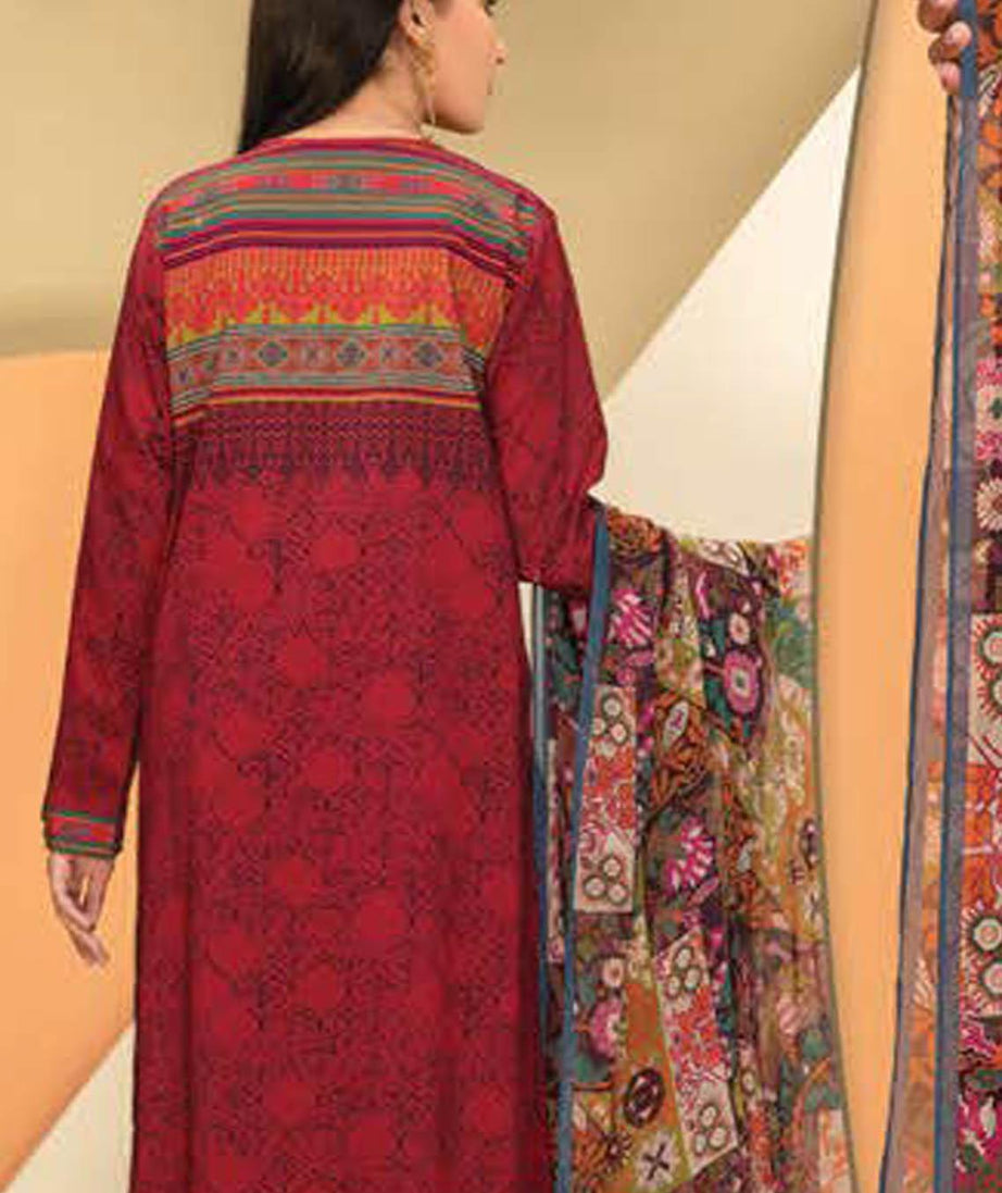 LimeLight Unstitched Summer`21 D#1103-A (Maroon)