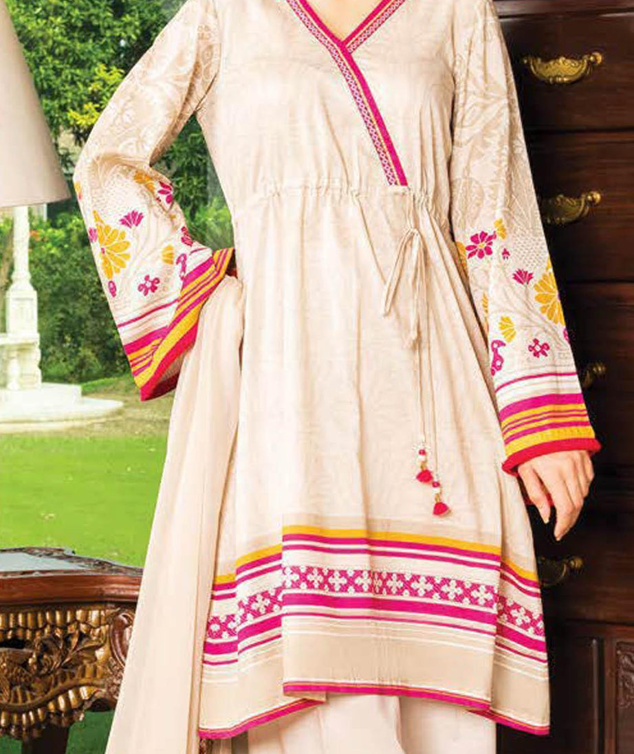 LimeLight Unstitched Summer`21 D#1142 (Beige)