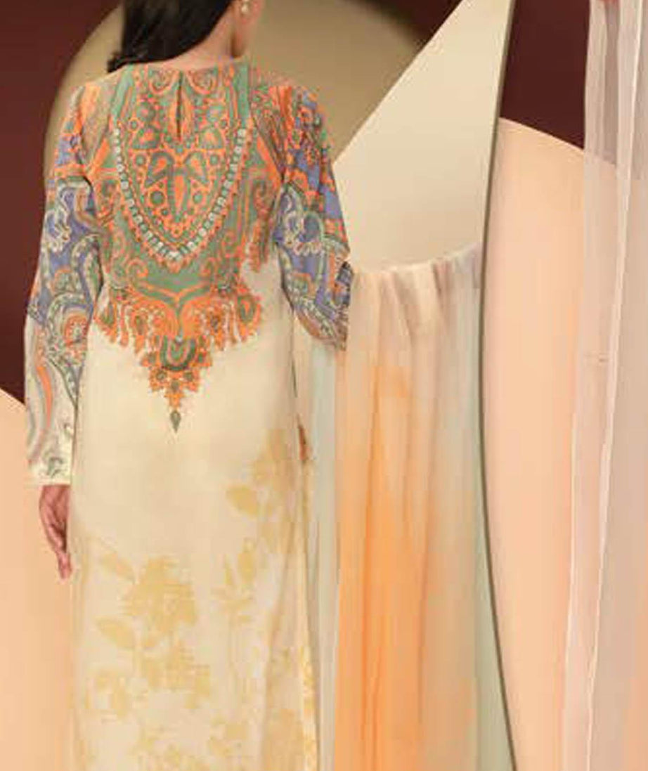 LimeLight Unstitched Summer`21 D#1245 (Off White)