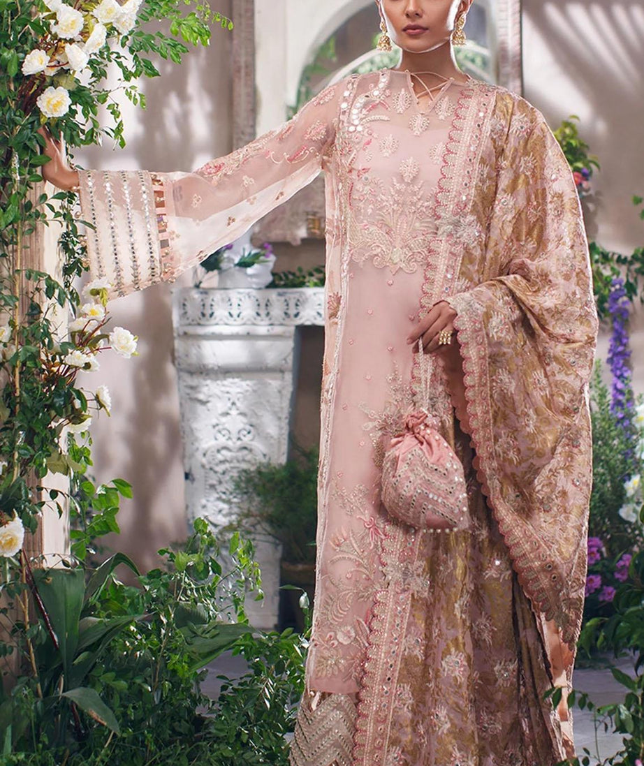 Mahgul Luxury Chiffon'21 D#2 Opal Blossom