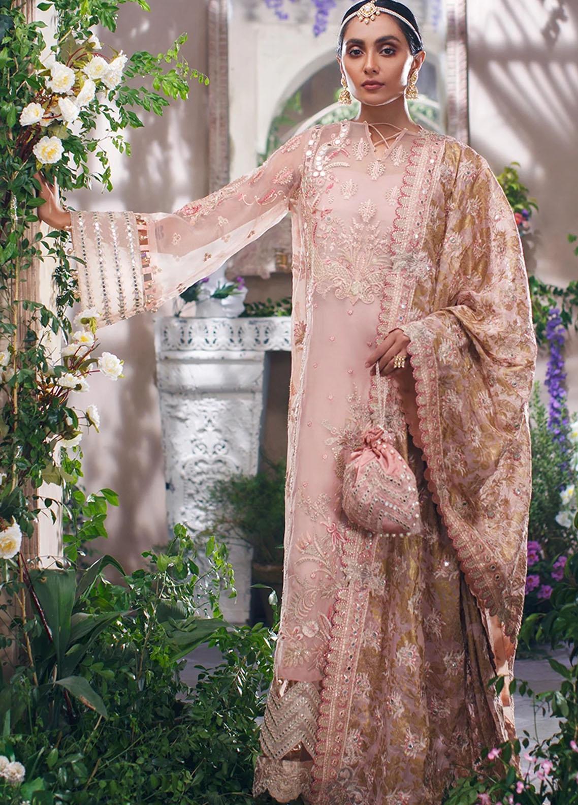 Mahgul Luxury Chiffon'21 D#2 Opal Blossom