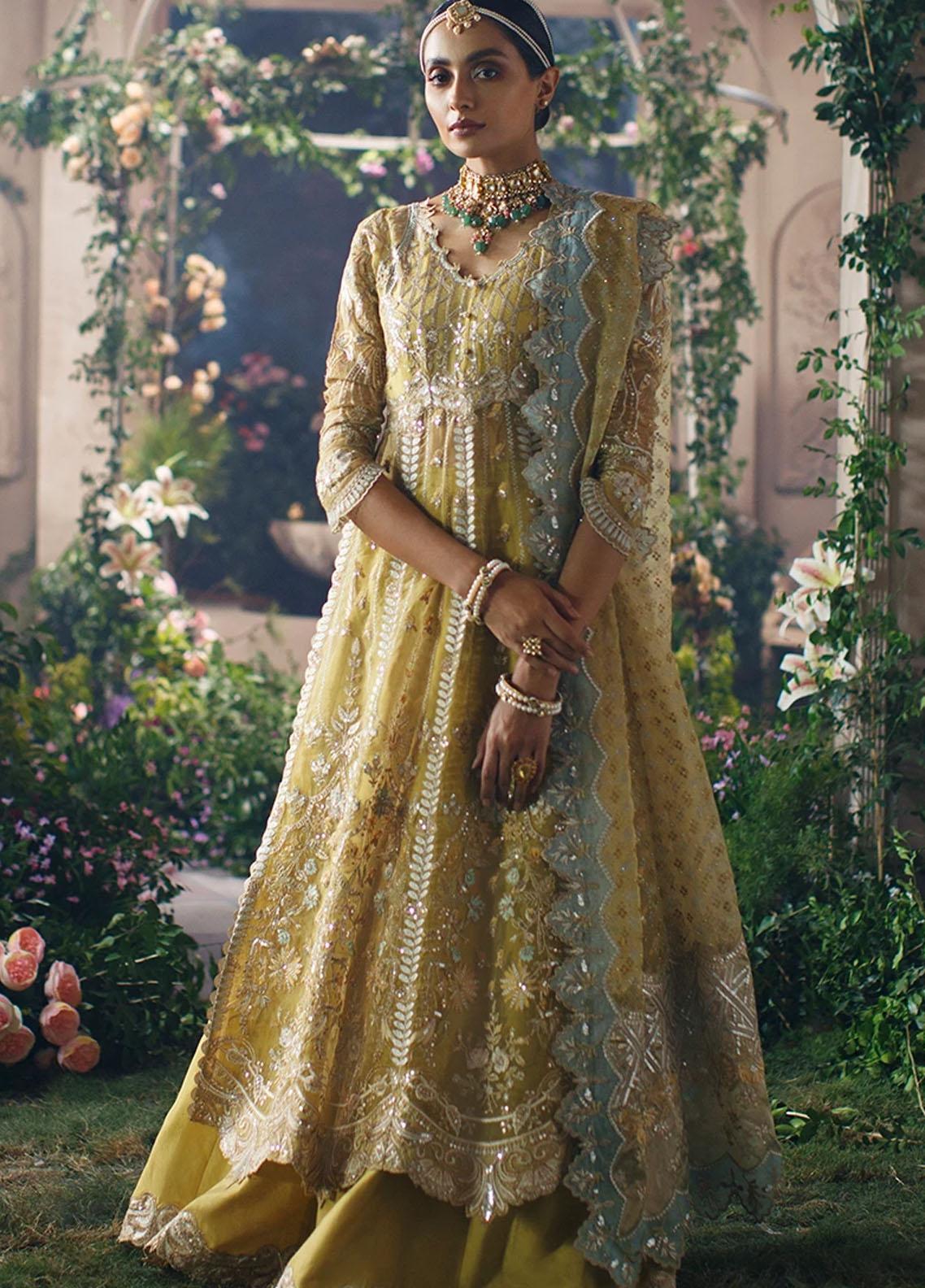Mahgul Luxury Chiffon'21 D#4 Amber
