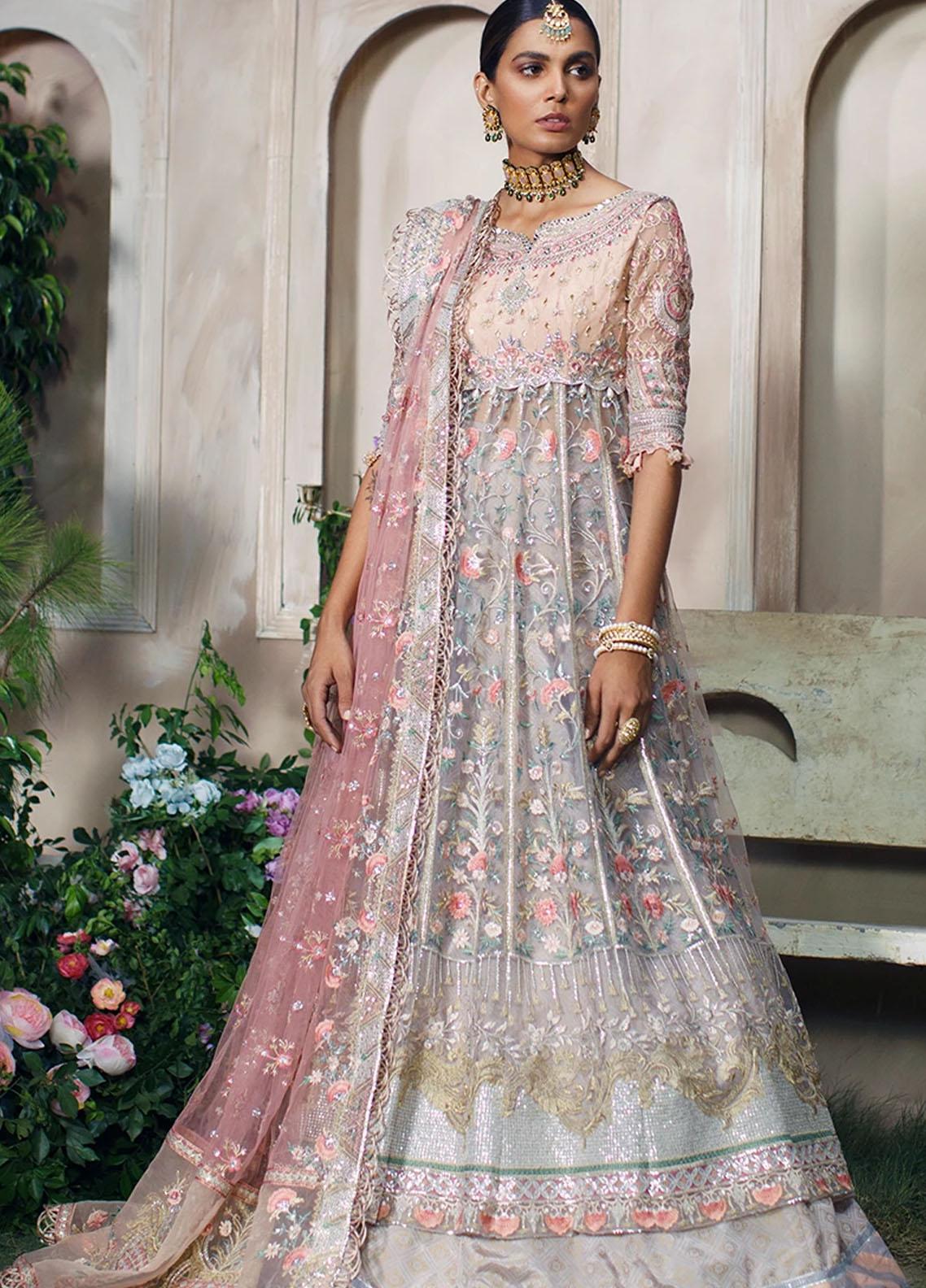 Mahgul Luxury Chiffon'21 D#8 Amethyst Bloom