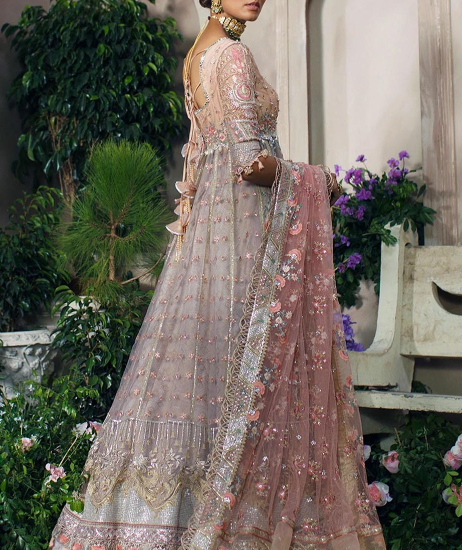 Mahgul Luxury Chiffon'21 D#8 Amethyst Bloom