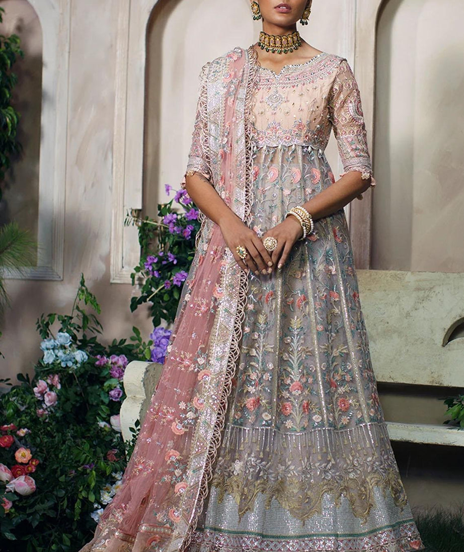 Mahgul Luxury Chiffon'21 D#8 Amethyst Bloom