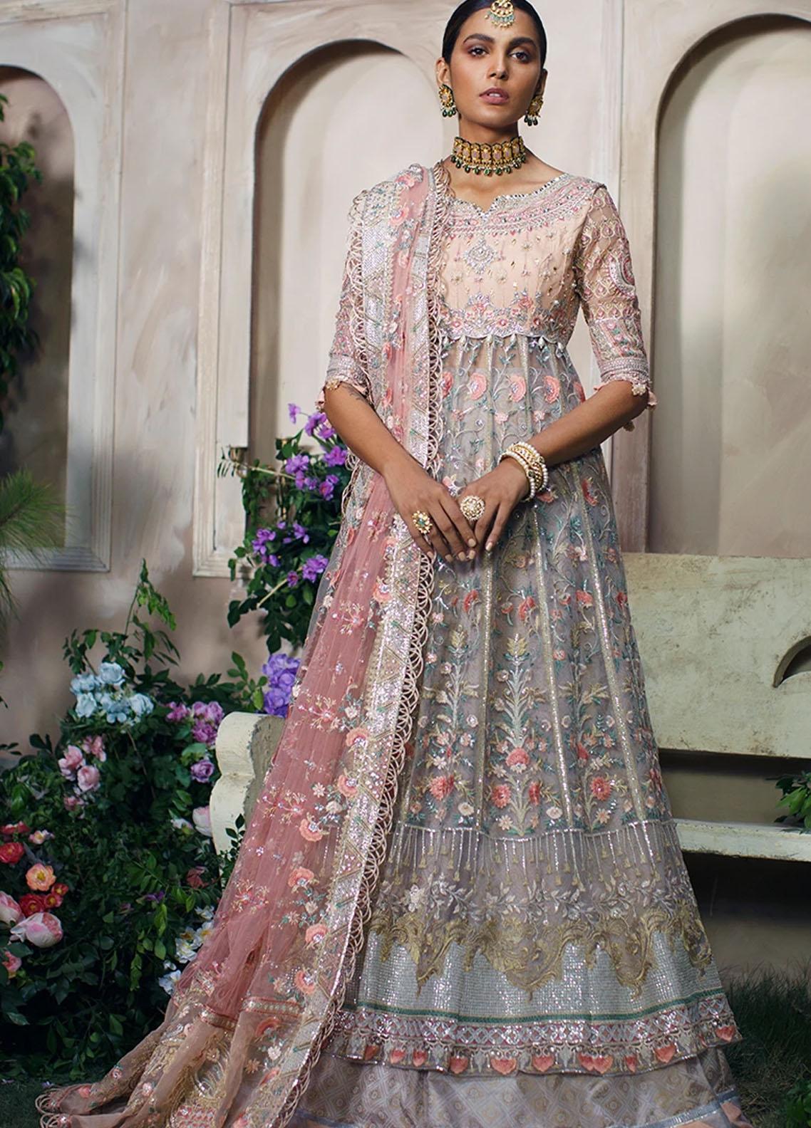 Mahgul Luxury Chiffon'21 D#8 Amethyst Bloom