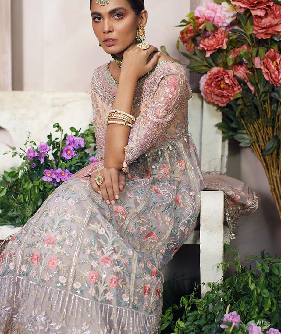 Mahgul Luxury Chiffon'21 D#8 Amethyst Bloom