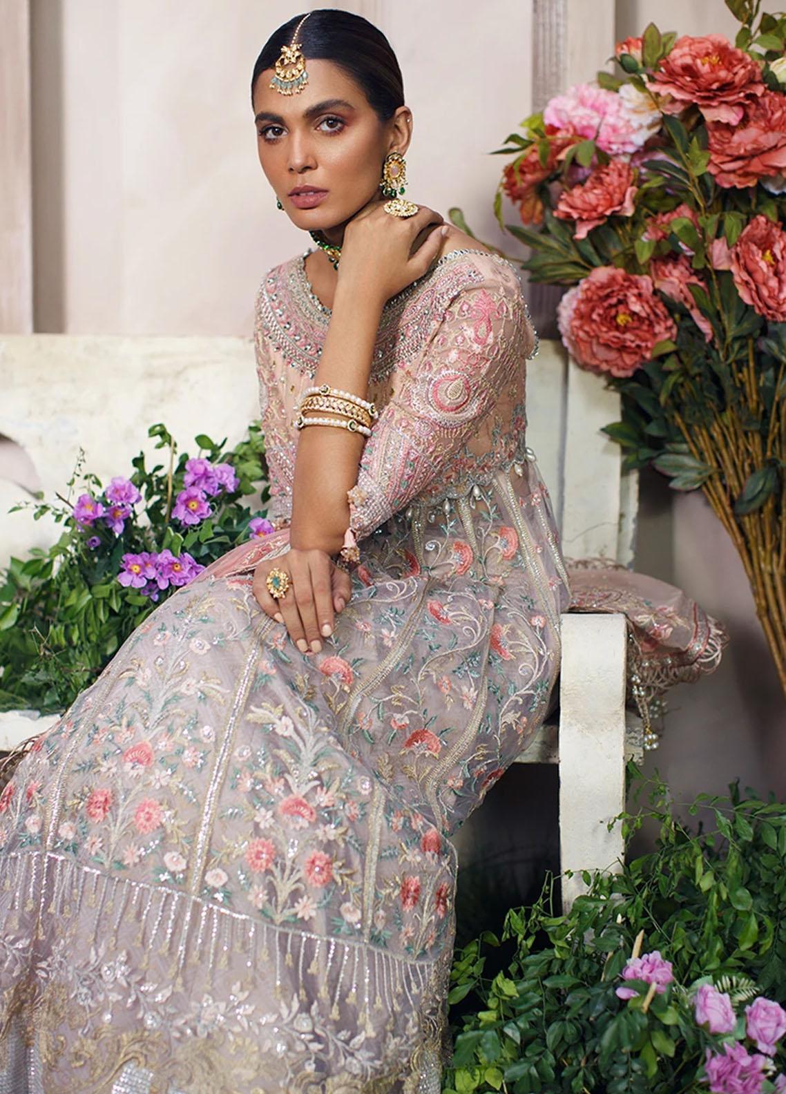 Mahgul Luxury Chiffon'21 D#8 Amethyst Bloom