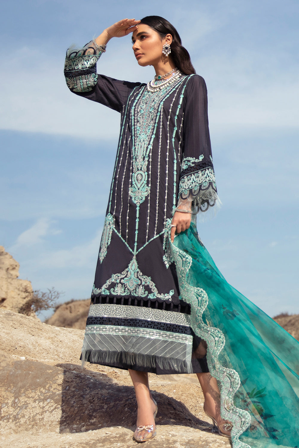 Faixa Faisal By Ittehad Luxury Lawn'22 LL#04 MARVI