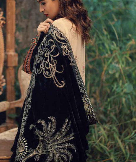 Maryam Hussain Winter Shawl`20 D#7
