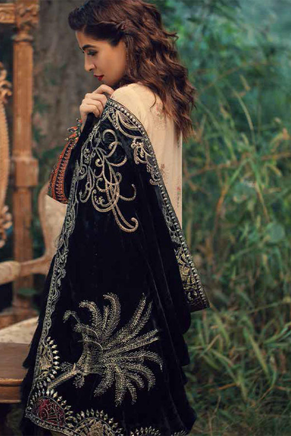 Maryam Hussain Winter Shawl`20 D#7