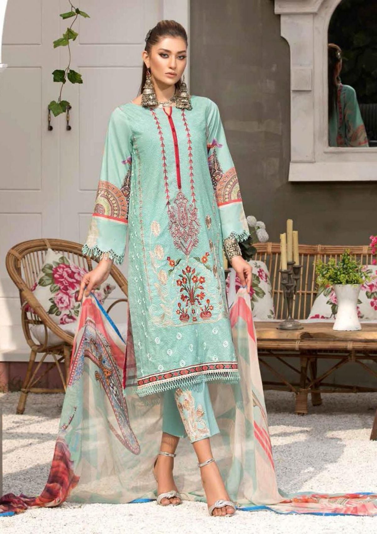 Zarif S/S Lawn`21 D#02