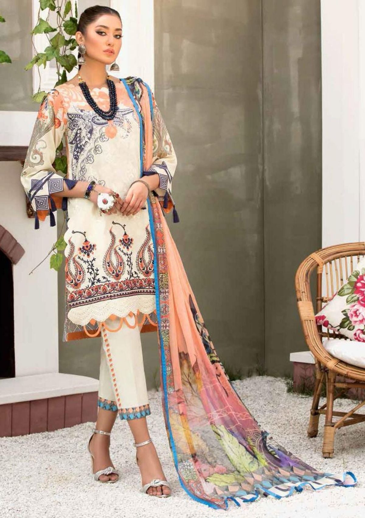 Zarif S/S Lawn`21 D#03
