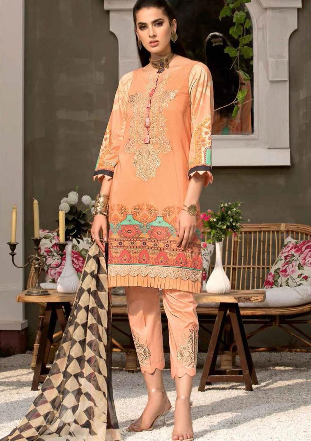 Zarif S/S Lawn`21 D#09