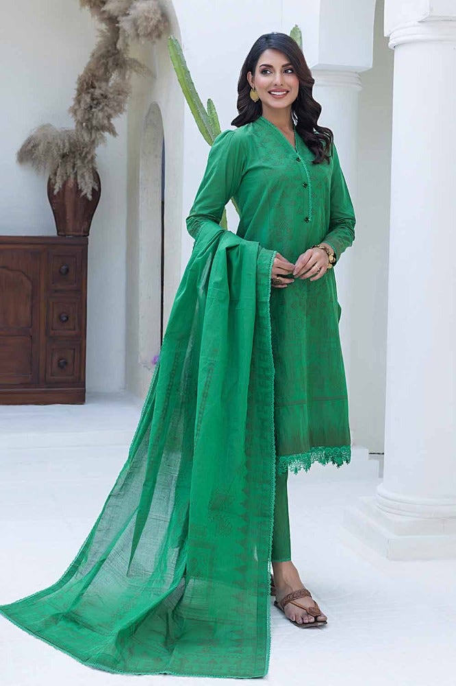 Gul Ahmed Print Lawn`24 MJ#42007