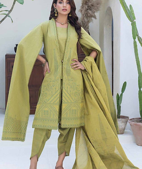 Gul Ahmed Print Lawn`24 MJ#42009