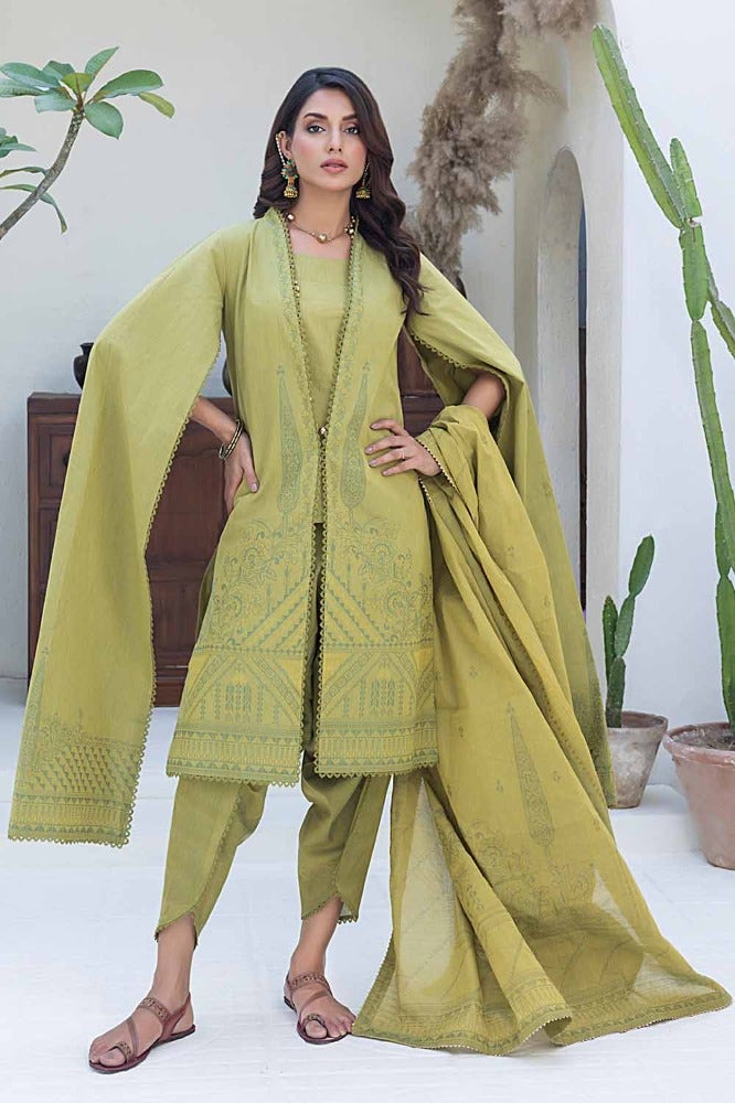 Gul Ahmed Print Lawn`24 MJ#42009