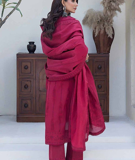 Gul Ahmed Print Lawn`24 MJ#42011-A