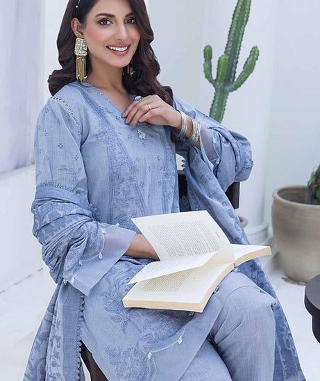 Gul Ahmed Print Lawn`24 MJ#42032-A