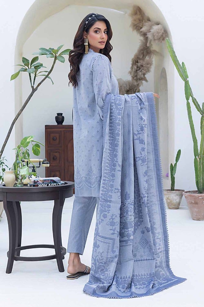 Gul Ahmed Print Lawn`24 MJ#42032-A