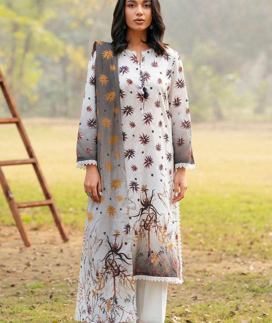 Gul Ahmed Summer Lawn'25 CL# 52502A
