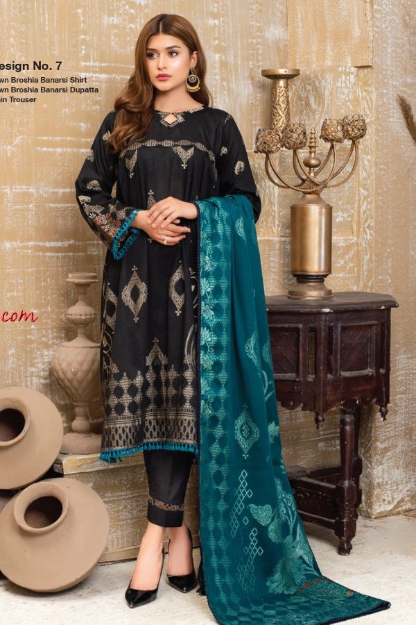 MTF Broshia Banarsi Lawn`21 D#7