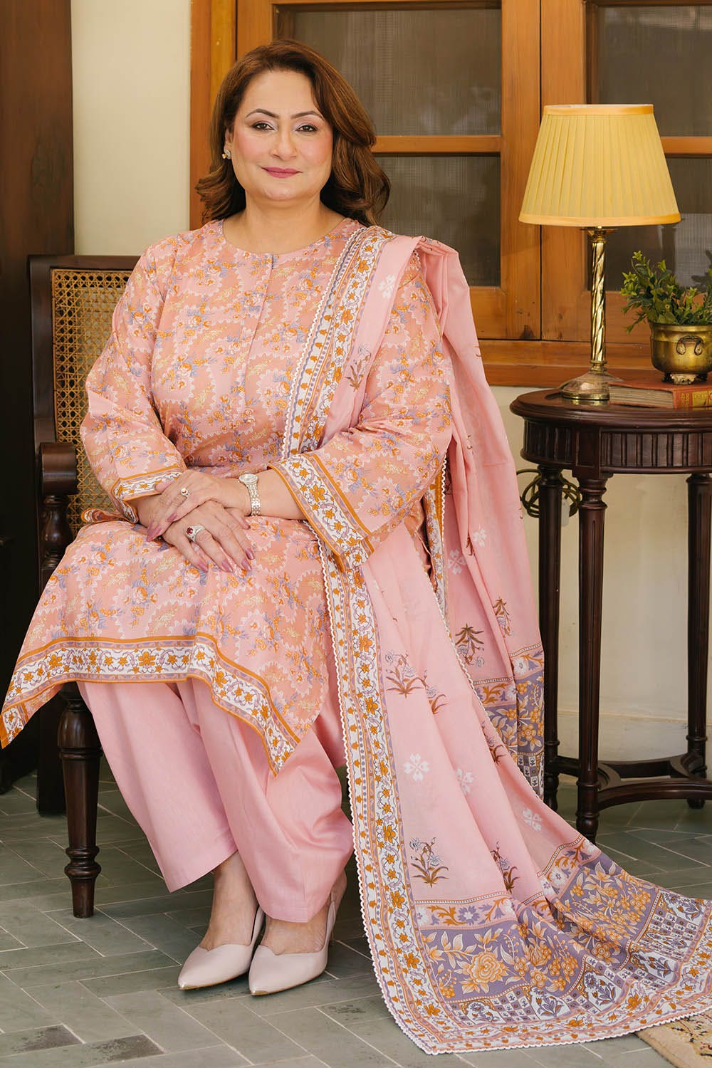 Gul Ahmed Summer Lawn'25 CL#52380-B