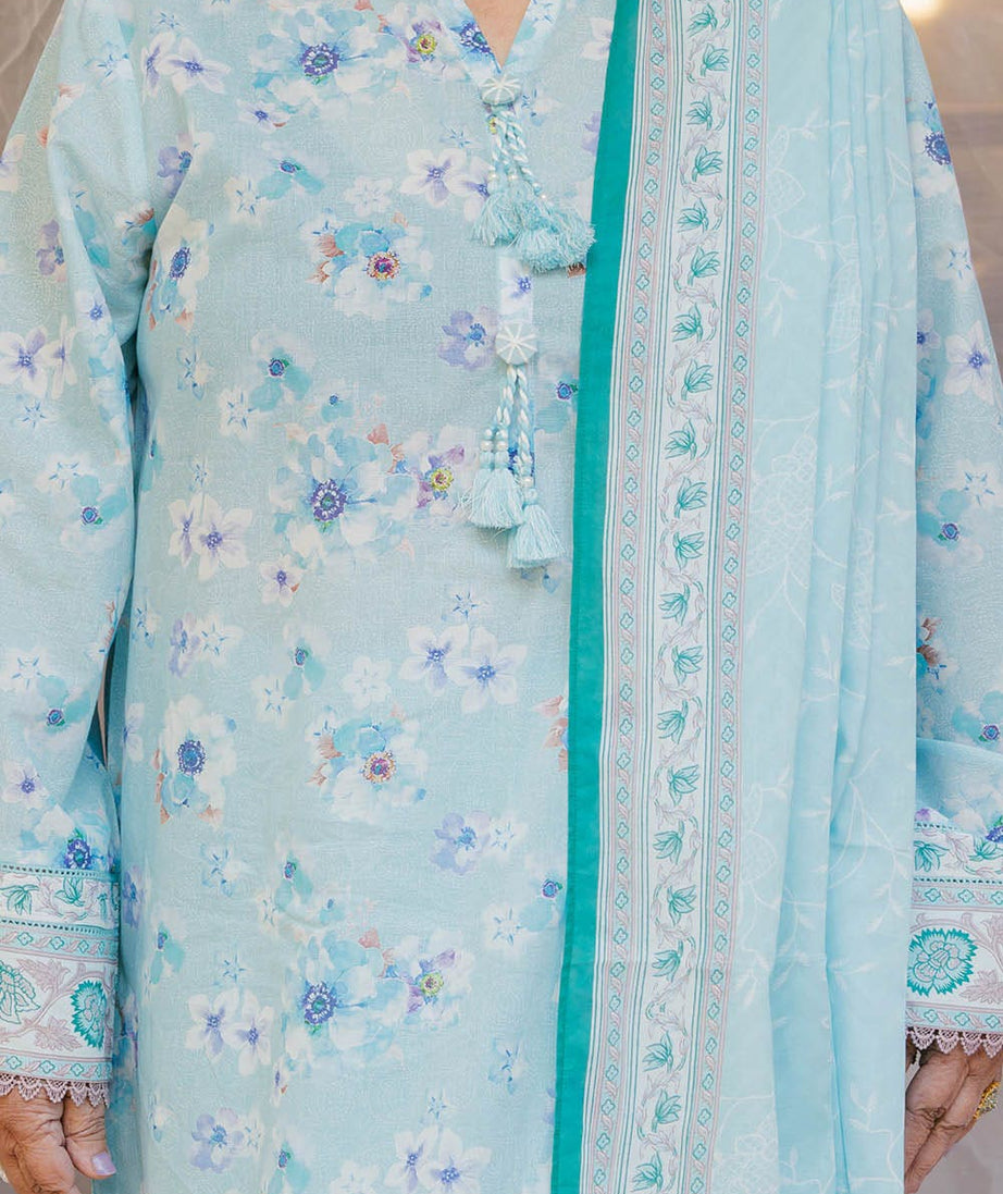 Gul Ahmed Summer Lawn'25 CL#52128-B