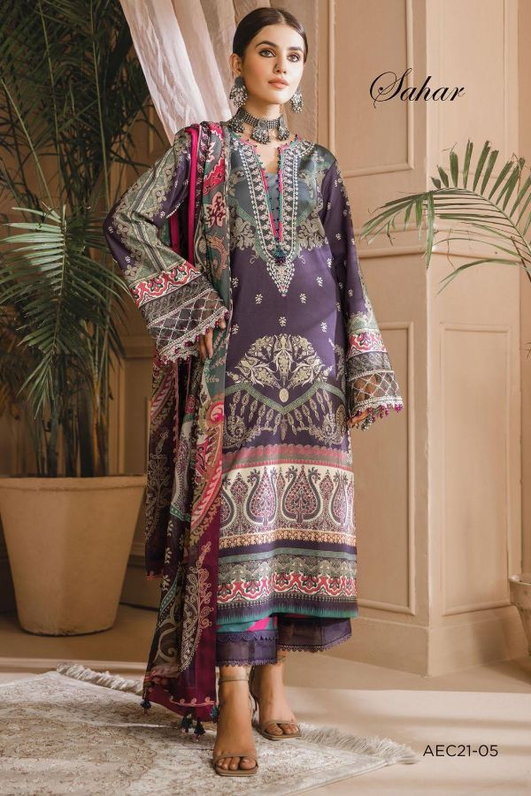 Anaya Noor Bano Embroidered`21 D#05 (SAHAR)